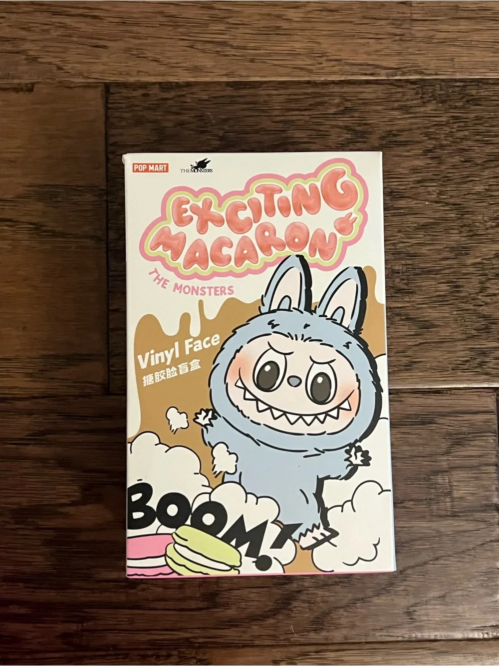 UNOPENED Exciting Macaron Labubu (Sea Salt Coconut)